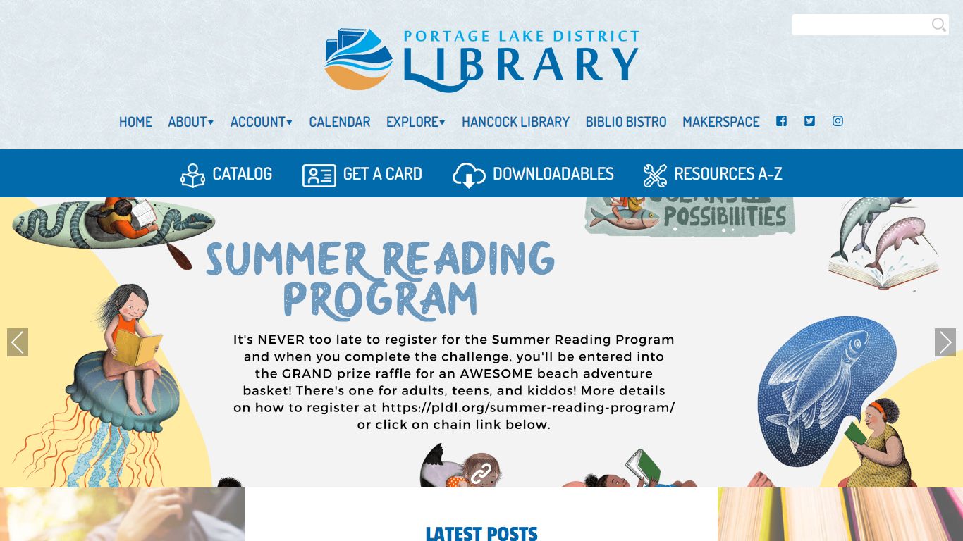 Portage Lake District Library (PLDL) - Houghton, Michigan